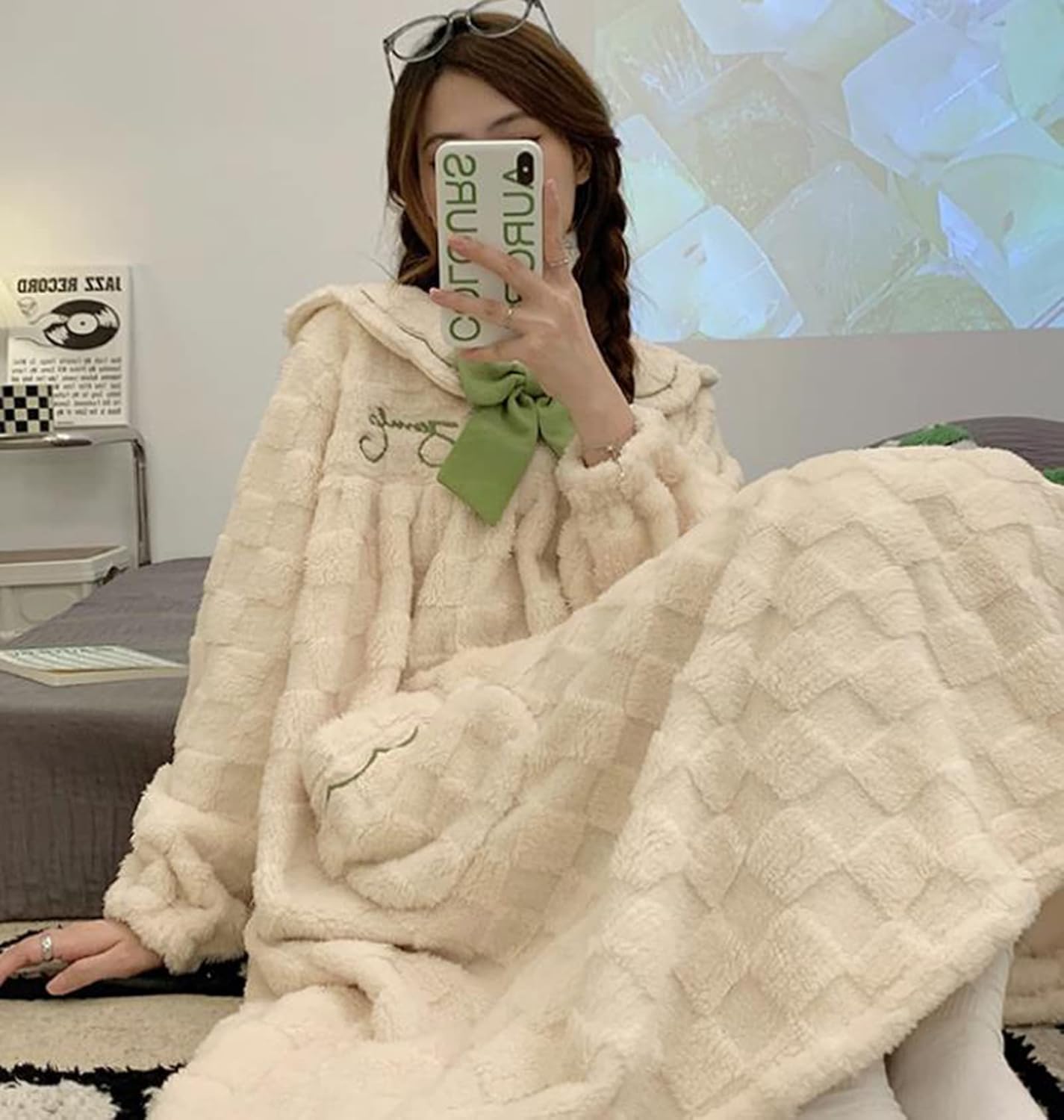 定価4.4万☆ナノユニバース 西川ダウン ラクーンファー ロングダウン